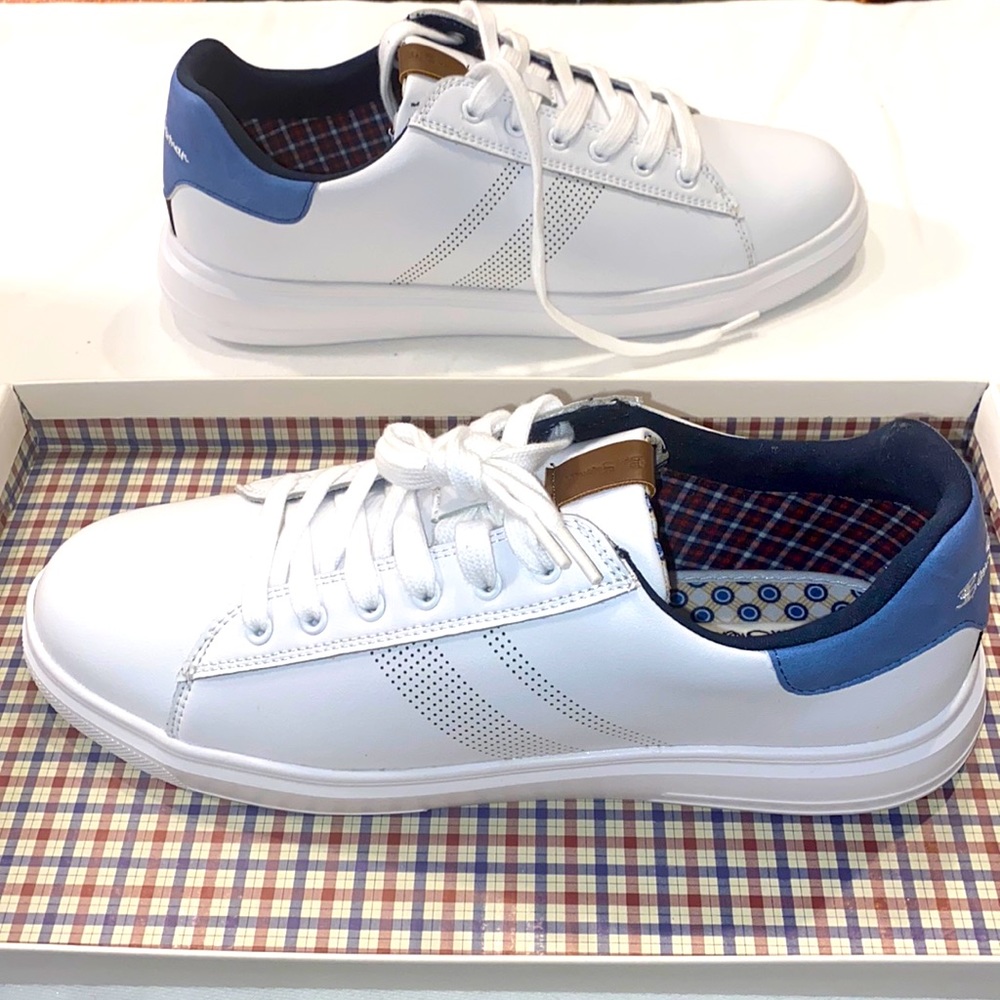 Ben Sherman Mens Hardie Trainer White Shoes (NWT)